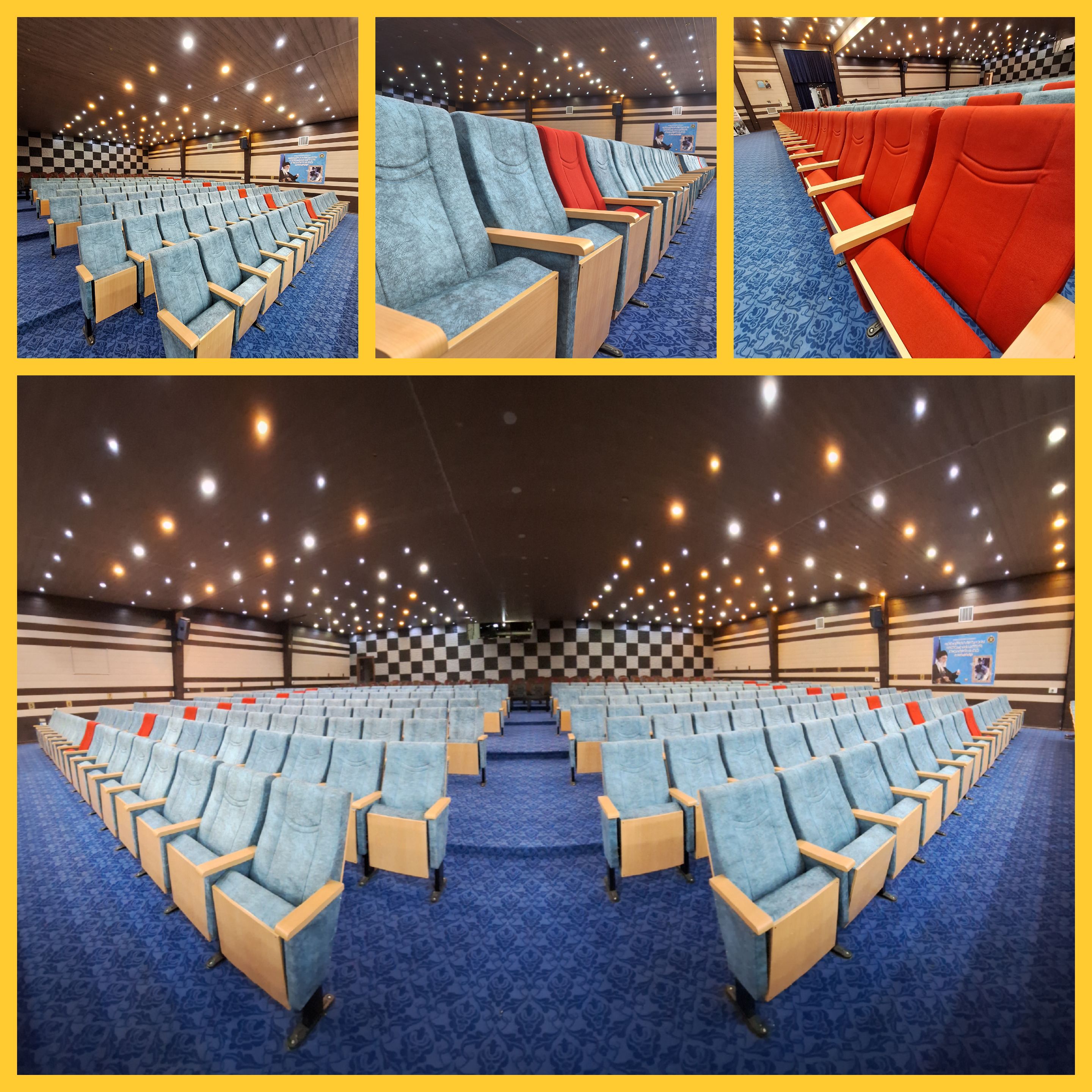 صندلی سینمایی و آمفی تئاتر آراز مدل 350 - Thumbnail 1