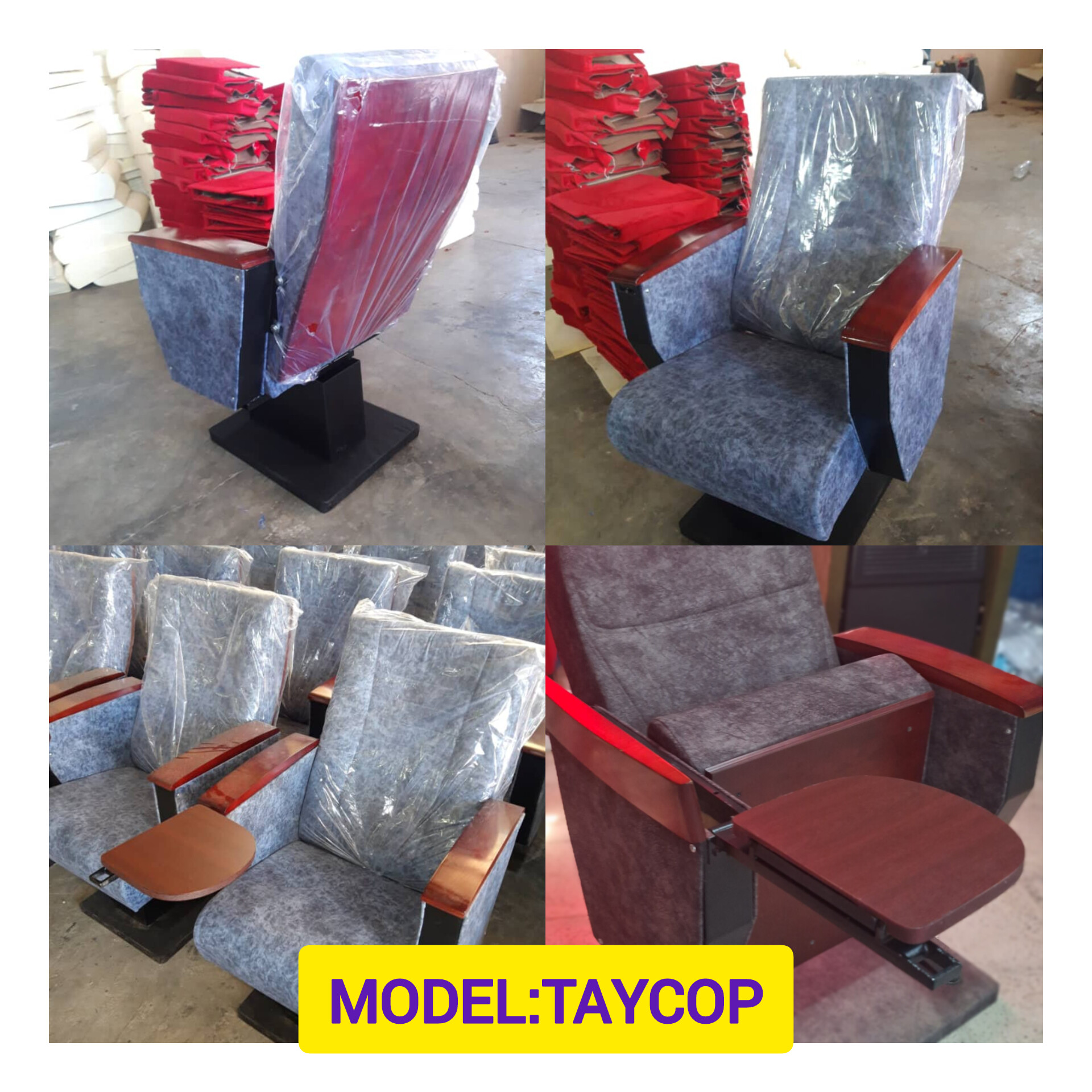 صندلی سینمایی و آمفی تئاتر آراز مدل Taycop