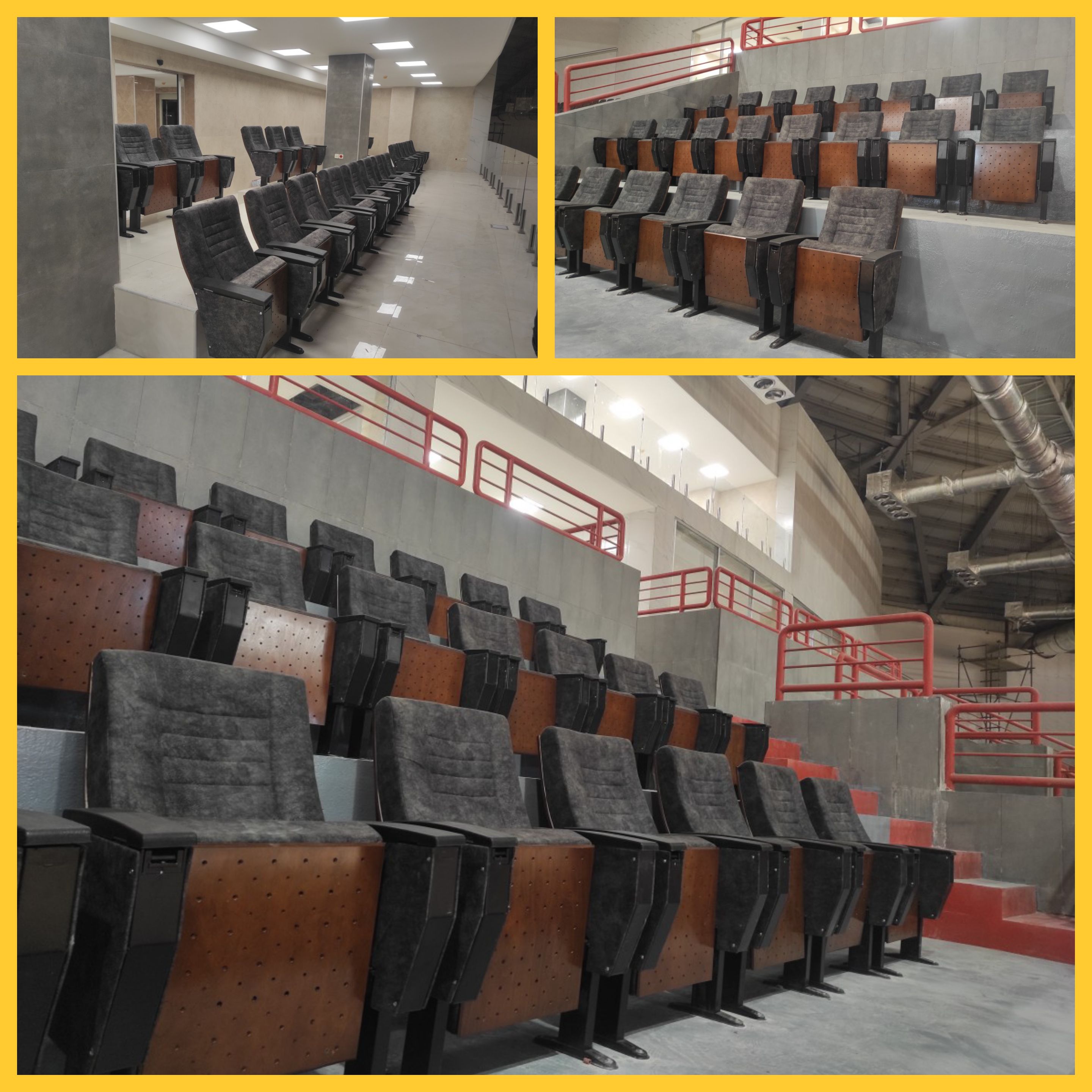 صندلی سینمایی و آمفی تئاتر آراز مدل Taycop - Thumbnail 1