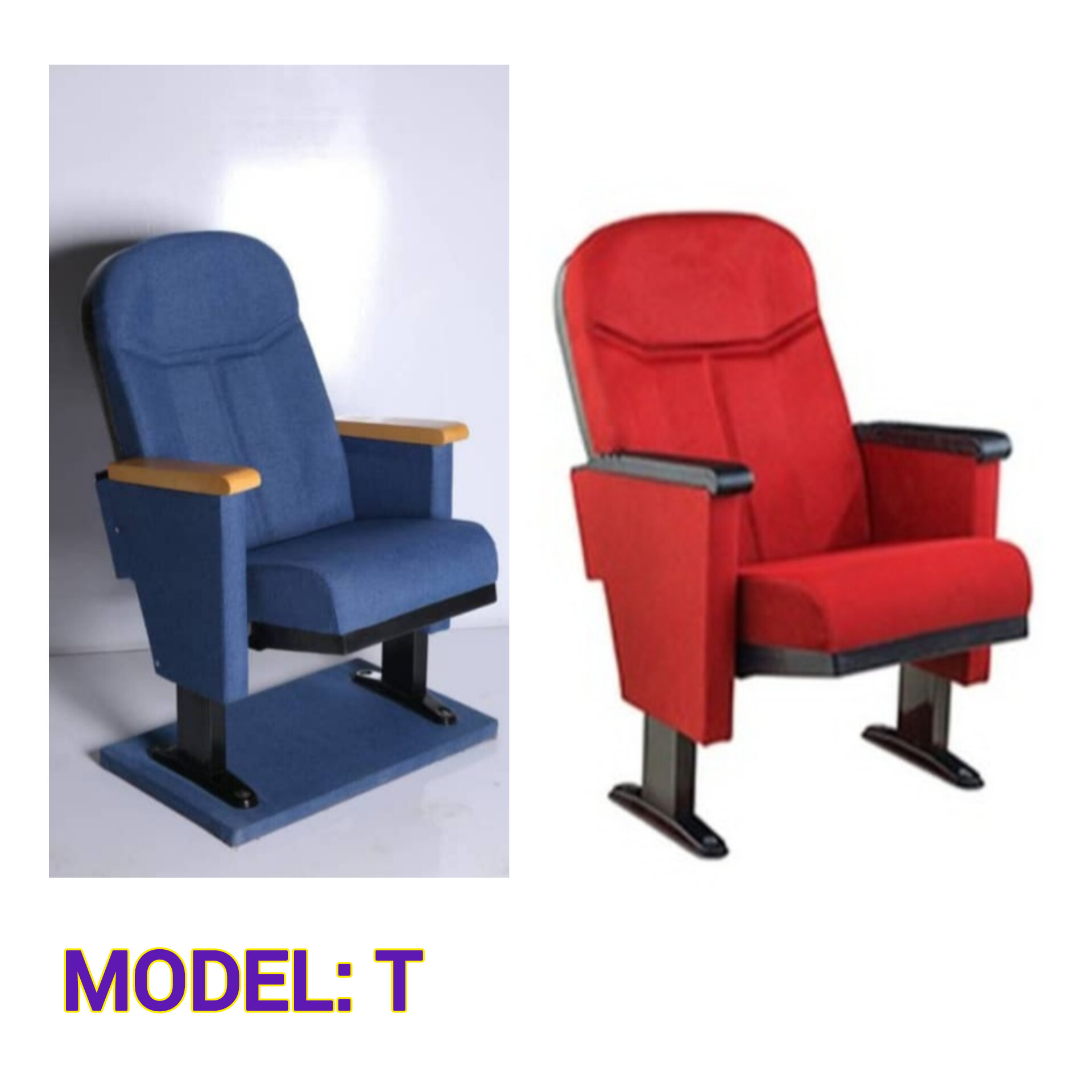 صندلی سینمایی و آمفی تئاتر آراز مدل T