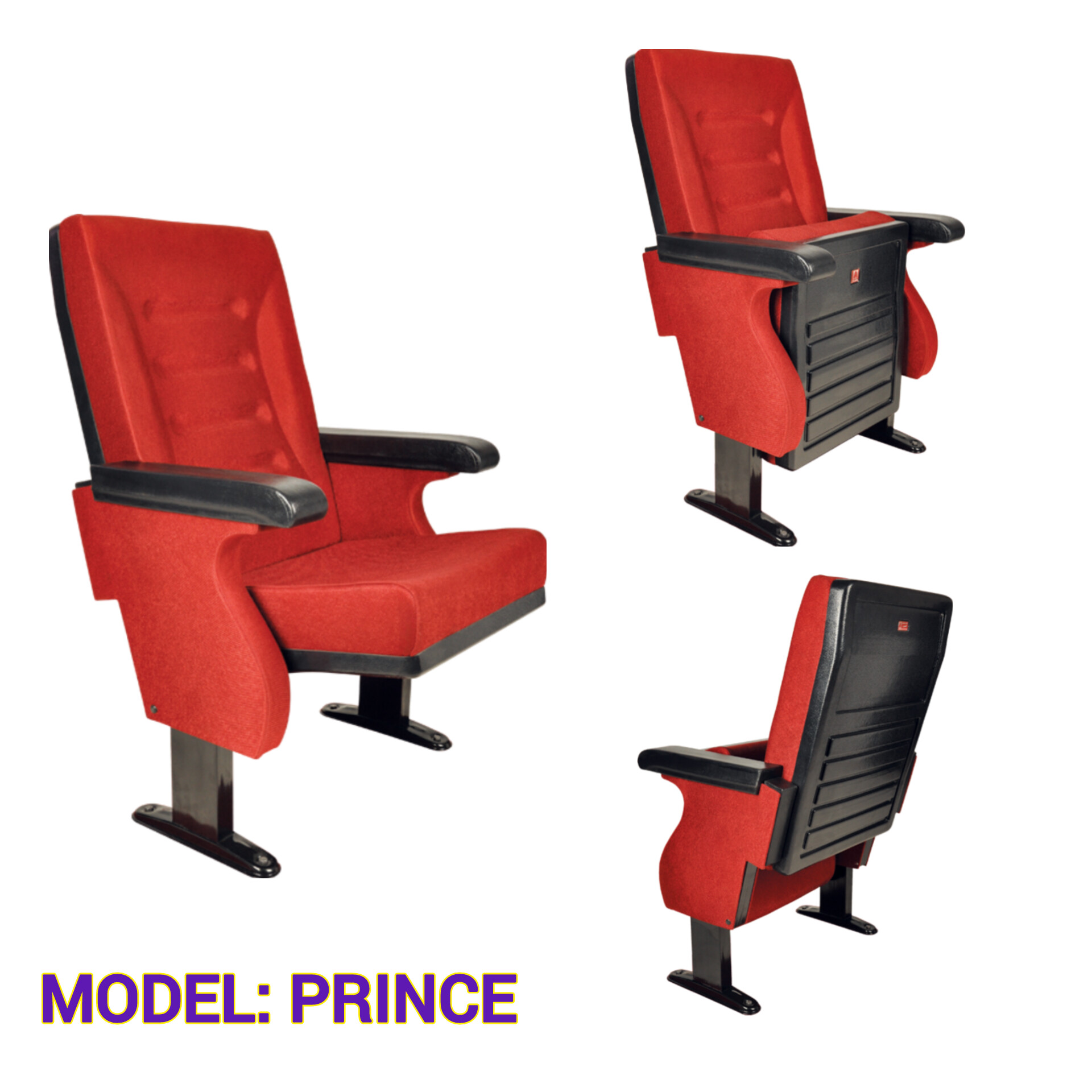 صندلی سینمایی و آمفی تئاتر آراز مدل PRINCE